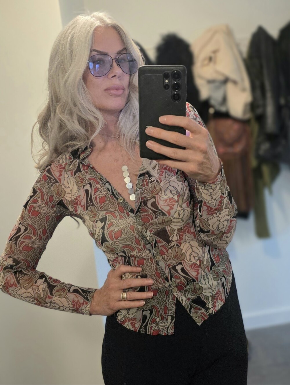 Vintage Mexx Mesh Blouse